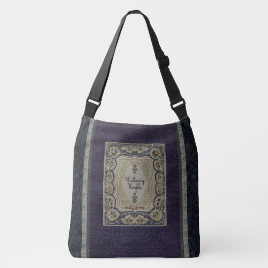 Rustige Hoesje Bags met wervelinghoogten Crossbody Tas (Voorkant)