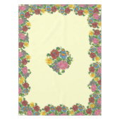 Rustige Hongaarse bloemen Tafelkleed (Voorkant)