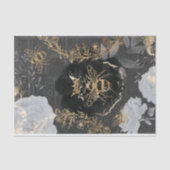 Rustige honingbijen en ontkoppeling van Rozen Tissuepapier (Voorkant)