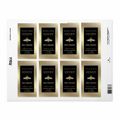 rustige honingbijenhoningpot etiket (Full Sheet)
