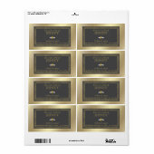  rustige honingpot etiket (Full Sheet)