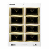  rustige honingpot etiket (Full Sheet)