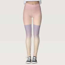Rustige Horizon Gradiënt Leggings — Zachte Ochtend