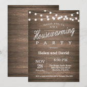 Rustige Housewarming Party Home Sweet Home Kaart (Voorkant / Achterkant)