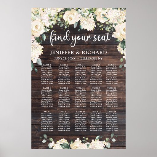 Rustige houtareengroenblaasjes poster (Voorkant)