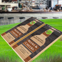 Rustige houtbewerker flesje Micro Brewery Promo