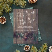 Rustige houtbewerkingspartij en feestbeentje kaart