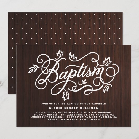 Rustige houten achtergrondse olieramp kaart (Voorkant / Achterkant)