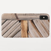 Rustige houten deur met kettingslot Case-Mate iPhone case (Achterkant (horizontaal))