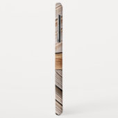 Rustige houten deur met kettingslot Case-Mate iPhone case (Achterkant/links)