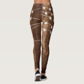 Rustige houten en lichte lichte wapens - Aangepast Leggings (Achterkant)