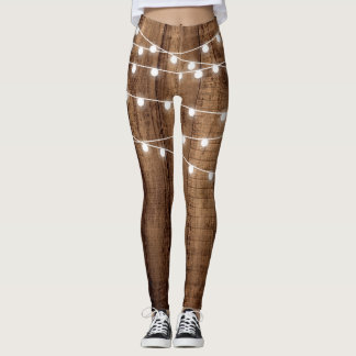 Rustige houten en lichte lichte wapens - Aangepast Leggings