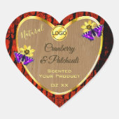 Rustige houten etiketten van Paarse butterflies Lo (Voorkant)