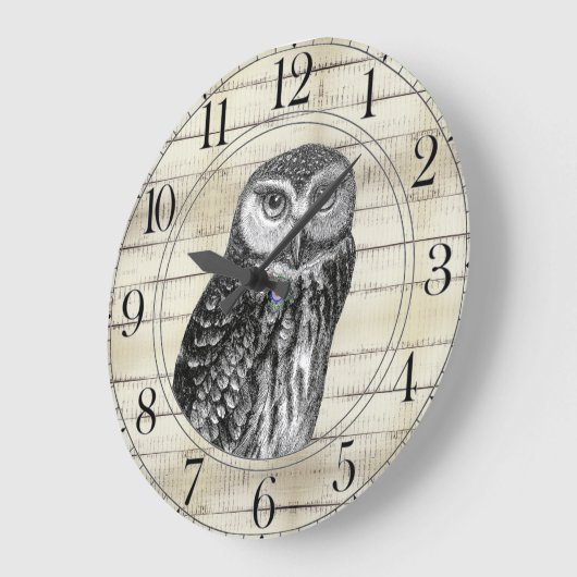 Rustige houten hol Grote klok (Hoek)