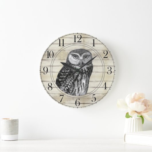 Rustige houten hol Grote klok (Huis)