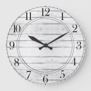 Rustige houten hol Grote klok