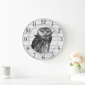 Rustige houten hol Grote klok (Huis)