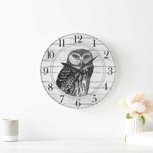 Rustige houten hol Grote klok (Huis)