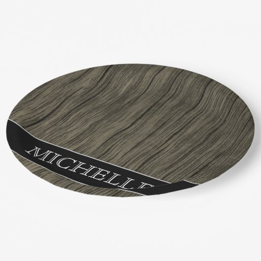 Rustige houten kijkpatronen + Bord voor aangepaste (Gekanteld)