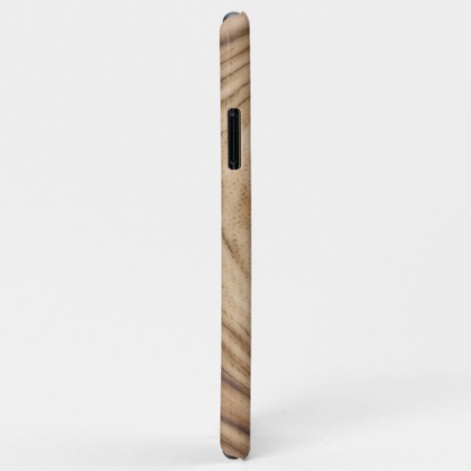 Rustige houten korrel Minimale legante bruiloft Case-Mate iPhone Case (Achterkant/rechts)