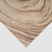 Rustige houten korrel Minimale legante bruiloft Tissuepapier (Detail)