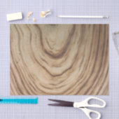 Rustige houten korrel Minimale legante bruiloft Tissuepapier (Craft)