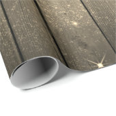 Rustige houten lantaarns met rugkerst cadeaupapier (Rol Hoek)