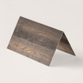 Rustige  houten legant country Boerderij Hartelijk Kaart (Achterkant)