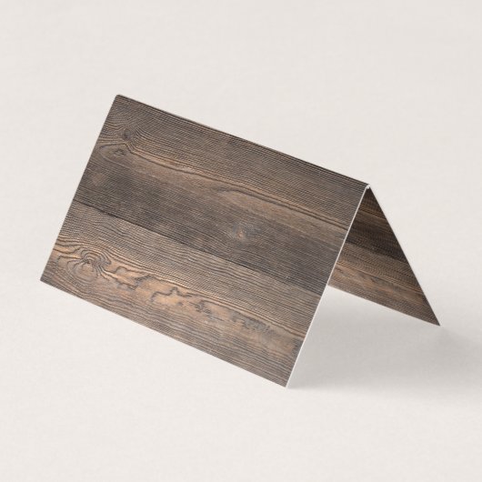 Rustige  houten legant country Boerderij Hartelijk Kaart (Achterkant)