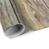 Rustige houten panelen cadeaupapier (Rol Hoek)