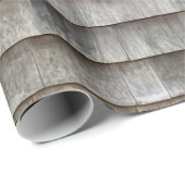 Rustige houten plank cadeaupapier (Rol Hoek)
