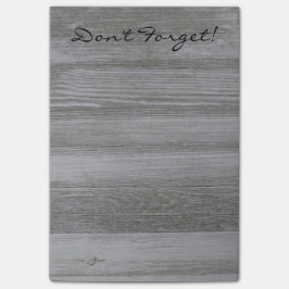 Rustige houten Post Post-it® Notes