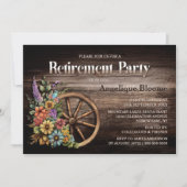 Rustige houten vezel PARTIJ Kaart (Voorkant)