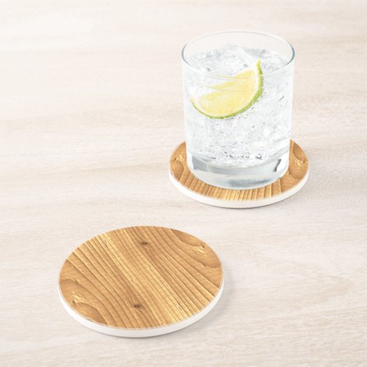 Rustige houtfab - verbazingwekkende geweldige prij zandsteen onderzetter (Zijkant)