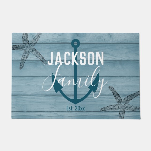 Rustige houtsnipvis Aangepast gezin Kasthuis Deurmat (Voorkant)