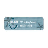 Rustige houtsnipvis Aangepast gezin Kasthuis Etiket (Voorkant)