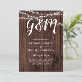  Rustige houtstralen lichten rond het huwelijk Kaart (Staand voorkant)