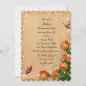 Rustige houtvlinder Bachelorette Party Kaart (Voorkant)