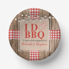 Rustige I Do BBQ Engagement Party-koppels — Shower Papieren Kommen