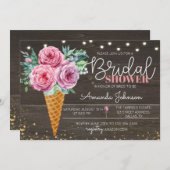 Rustige ijsbrander — Uitnodiging voor braadschoeis (Voorkant / Achterkant)