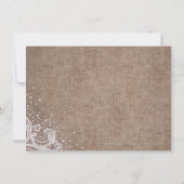 Rustige inbreker zilverglitter kaart (Achterkant)