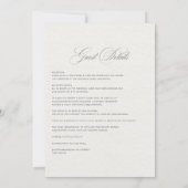 Rustige Indiase legende Tribale Boho Bruiloft Kaart (Achterkant)