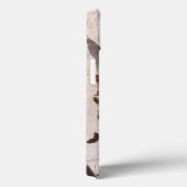 Rustige Initiaal van de houtboomschors Case-Mate iPhone Case (Achterkant / Rechts)