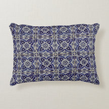 Rustige Italiaanse tegels Azulejo Blue White Geome