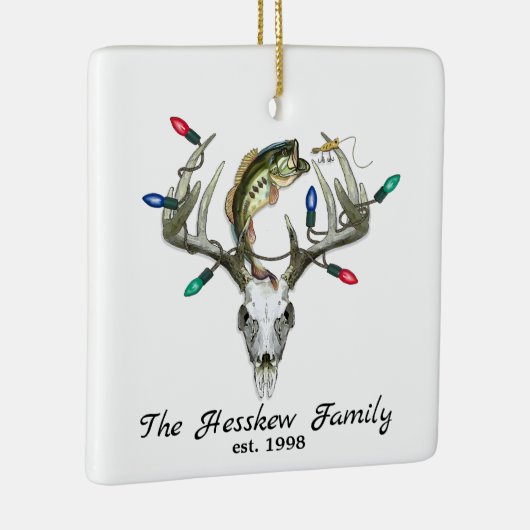 Rustige jacht Vist het metaal Ornament van Deer An (Rechts)