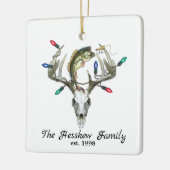 Rustige jacht Vist het metaal Ornament van Deer An (Links)