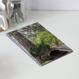 Rustige Japanse botanische tuin Notitieboek