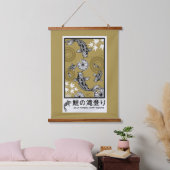 Rustige Japanse Carpo-kunst Hangend Wandkleed (Slaapkamer)
