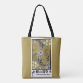 Rustige Japanse Carpo Kunst Tote Bag (Achterkant)