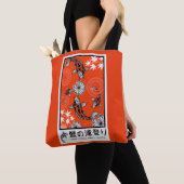 Rustige Japanse Karper Kunst Tote Bag (Dichtbij)